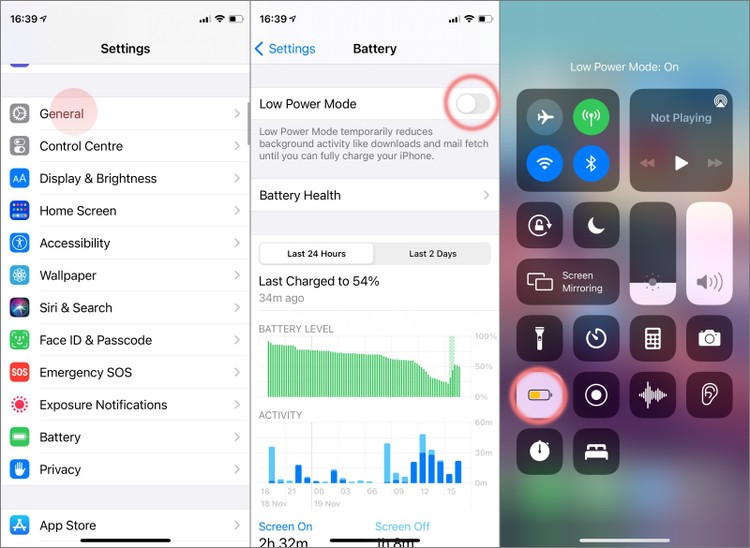 1 Battery Saving